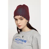 DAMAGING RIB BEANIE | SLY OUTLET | 詳細画像6