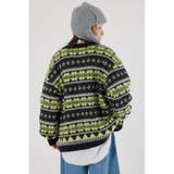 NEON NORDICニットカーディガン | RODEO CROWNS WIDE BOWL | 詳細画像4