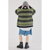 NEON NORDICニットカーディガン | RODEO CROWNS WIDE BOWL | 詳細画像6