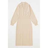 V/N COLLAR RIB ドレス | MOUSSY OUTLET | 詳細画像2