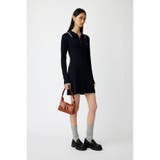 LOGO CABLE KNIT ミニドレス | MOUSSY OUTLET | 詳細画像9