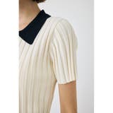 ZIP UP RIB KNIT H/S シャツ | MOUSSY OUTLET | 詳細画像11