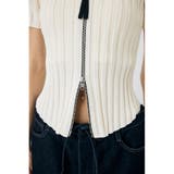 ZIP UP RIB KNIT H/S シャツ | MOUSSY OUTLET | 詳細画像12