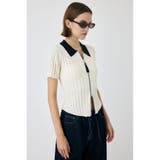 ZIP UP RIB KNIT H/S シャツ | MOUSSY OUTLET | 詳細画像5