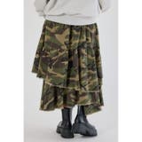 CAMOランダムティアードスカート | RODEO CROWNS WIDE BOWL | 詳細画像8 