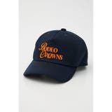 NVY | 3-D ロゴキャップ | RODEO CROWNS WIDE BOWL