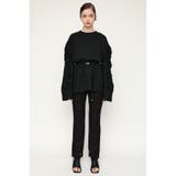 BLK | SCALLOP LACE FLARE パンツ | SLY OUTLET