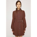 TUCK SLEEVE FRONT BUTTON ワンピース | SLY OUTLET | 詳細画像7