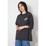 柄BLK5 | Heather Border Tシャツ | RODEO CROWNS WIDE BOWL