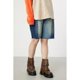 柄BLU5 | デニムハーフパンツ | RODEO CROWNS WIDE BOWL