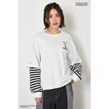 (PEANUTS)フェイクレイヤードロングTシャツ | RODEO CROWNS WIDE BOWL | 詳細画像4 