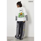 (PEANUTS)フェイクレイヤードロングTシャツ | RODEO CROWNS WIDE BOWL | 詳細画像6 