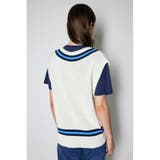 VARSITY KNIT ベスト | MOUSSY OUTLET | 詳細画像3