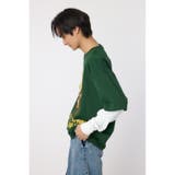 ハートパネルレイヤードロングスリーブTシャツ | RODEO CROWNS WIDE BOWL | 詳細画像31