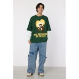 ハートパネルレイヤードロングスリーブTシャツ | RODEO CROWNS WIDE BOWL | 詳細画像33
