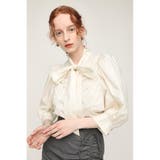 GATHER BOWTIE ブラウス | SLY OUTLET | 詳細画像3