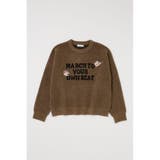 BRN | FLORAL PATCH JACQUARD セーター | MOUSSY OUTLET