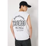 WHT | Blackletterノースリーブトップス | RODEO CROWNS WIDE BOWL