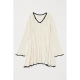 EYELET LACE KNIT ミニドレス | MOUSSY OUTLET | 詳細画像6 