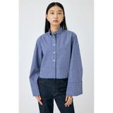 BLU | WIDE SLEEVE PLAID シャツ | MOUSSY OUTLET