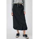 BLK | BALLOON MIDI スカート | MOUSSY OUTLET