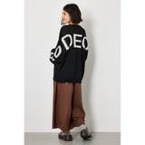 WIDE LOGO ニットカーディガン | RODEO CROWNS WIDE BOWL | 詳細画像5