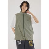 L/KHA1 | ドロストスタンドネックベスト | RODEO CROWNS WIDE BOWL