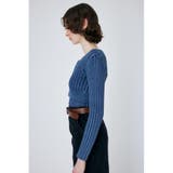 STONE WASH ZIP UP ニットカーディガン | MOUSSY OUTLET | 詳細画像12