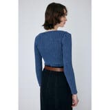 STONE WASH ZIP UP ニットカーディガン | MOUSSY OUTLET | 詳細画像14