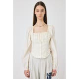 PUFF SLEEVE CORSET FIT ブラウス | MOUSSY OUTLET | 詳細画像6