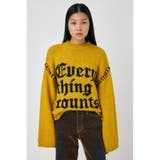 YEL | KNITTED WORDS セーター | MOUSSY OUTLET