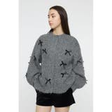 T.GRY | RIBBON FANCY カーディガン | MOUSSY OUTLET