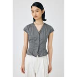 CAPSLEEVE BUTTON シャツ | MOUSSY OUTLET | 詳細画像18 