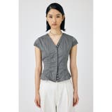 CAPSLEEVE BUTTON シャツ | MOUSSY OUTLET | 詳細画像19 