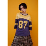 L/NVY1 | エンブロイダリーユニフォームTシャツ | RODEO CROWNS WIDE BOWL