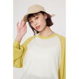 L/YEL1 | シアーラグランニットトップス | RODEO CROWNS WIDE BOWL