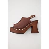 BRN | PLATFORM WOOD サンダル | MOUSSY OUTLET