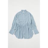 BLU | BACK OPEN LOOSE シャツ | MOUSSY OUTLET