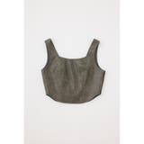 F/LEATHER BUSTIER トップス | MOUSSY OUTLET | 詳細画像18 