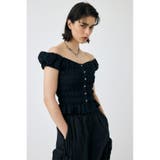 OPEN NECK GATHER ブラウス | MOUSSY OUTLET | 詳細画像12