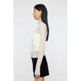 SHEER TURTLE NECK ニットトップス | MOUSSY OUTLET | 詳細画像5