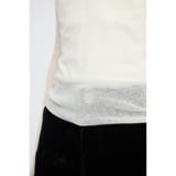 SHEER TURTLE NECK ニットトップス | MOUSSY OUTLET | 詳細画像9