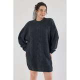 C.GRY | ケーブルモールニットワンピース | RODEO CROWNS WIDE BOWL