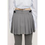 OPEN ZIP PLEATS ショートスカート | SLY OUTLET | 詳細画像8