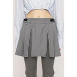 OPEN ZIP PLEATS ショートスカート | SLY OUTLET | 詳細画像9
