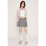 OPEN ZIP PLEATS ショートスカート | SLY OUTLET | 詳細画像4
