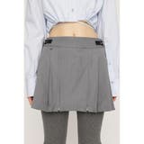 OPEN ZIP PLEATS ショートスカート | SLY OUTLET | 詳細画像6