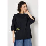 フラワースクリプトロゴ5分袖Tシャツ | RODEO CROWNS WIDE BOWL | 詳細画像8 