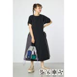 BLK | W/Rドッキングバルーンワンピース | RODEO CROWNS WIDE BOWL