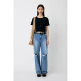 BOUCLE TWEED ハーフスリーブカーディガン | MOUSSY OUTLET | 詳細画像3